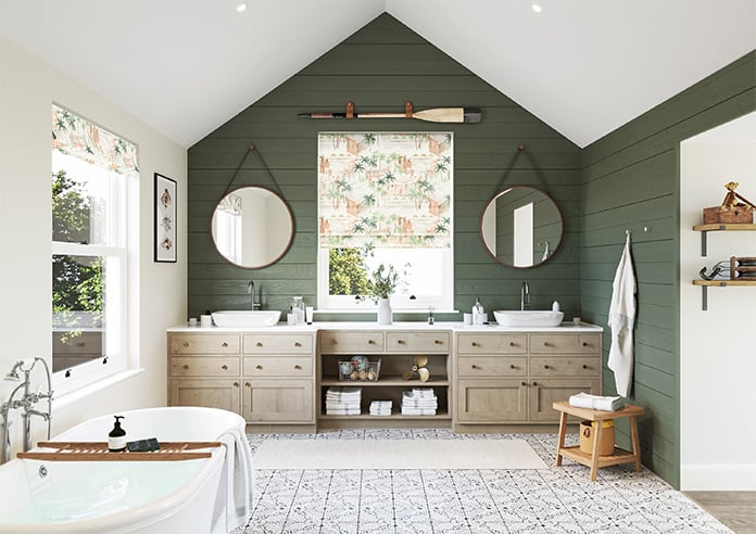 Sunset Boulevard, Glow - Motorised Roman Blind - Image 8